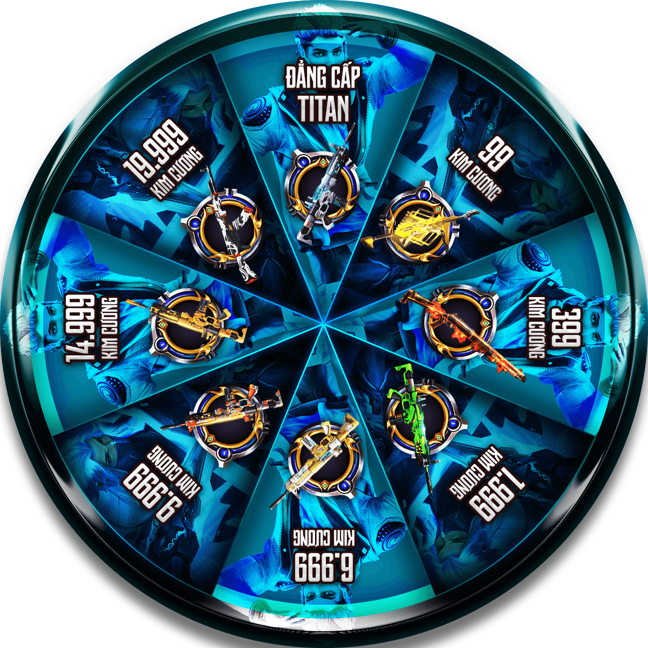 Kim cương ff free, Quân Huy Lq Free